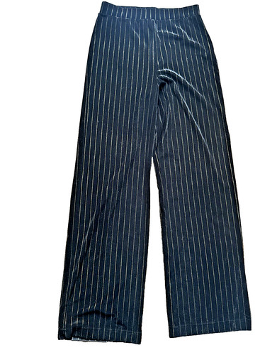 Zara pinstripe velvet - zara, black