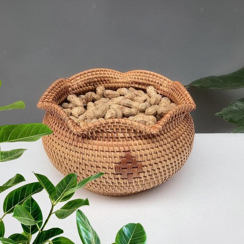 Wicker storage basket for - basket,