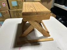 Wooden fold up table - very