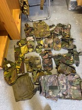 Dutch army dpm molle webbing pouches lot