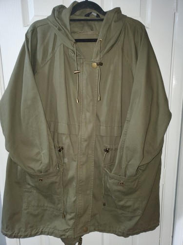 New look olive green fishtail - look,