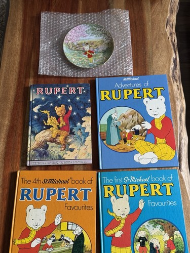 Vintage rupert bear bundle - vintage, 4