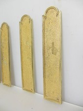 Vintage Brass Finger Plate