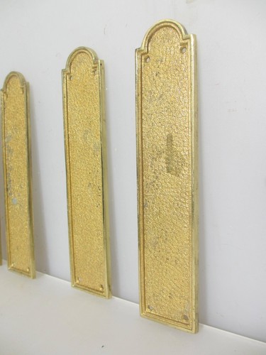 Vintage brass finger - brass, plate