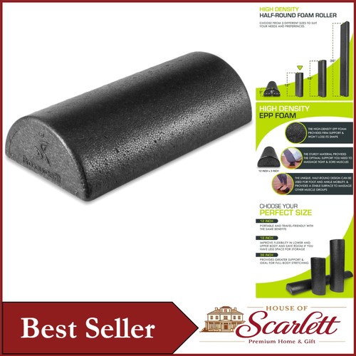 Black half round - black,