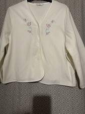 M&S Ladies Bed Jacket Cream