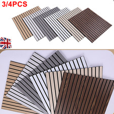 3/4x Slat Wall Panels Wood