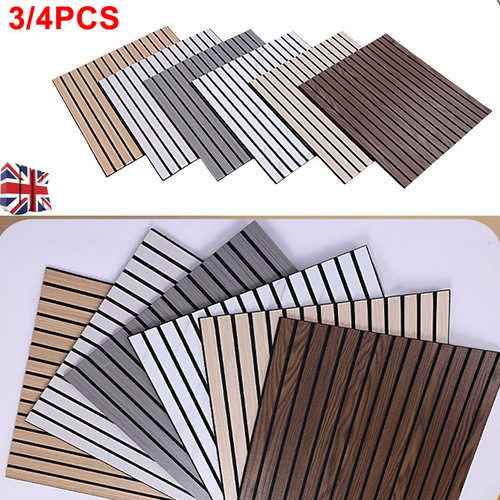 Slat wall panels wood - 3/4x,