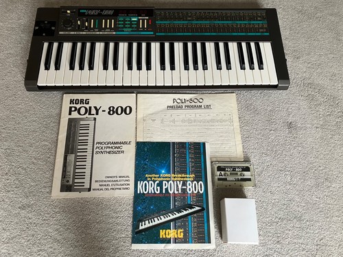 Korg poly 800 - korg, vintage