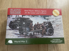 L282 Plastic Soldier Model  Kit WW2G20007 - British 25pdr & CMP Quad Tractor