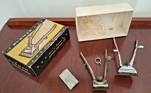 Burman manual hair clippers - burman,