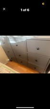 9 Draw dresser grey