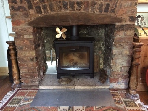 Wood burner stove - wood, installation