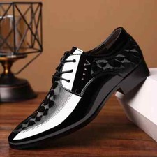 MENS FORMAL SHINY PATENT SHOES