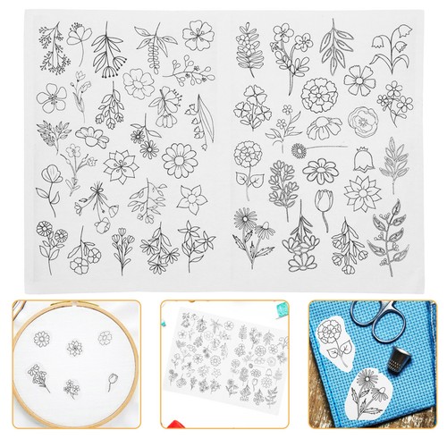 Embroidery paper wash - embroidery, away