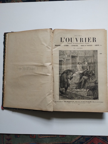 Ouvrier 1912 librairie - l,
