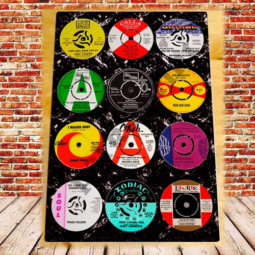 Northern soul metal sign - soul,