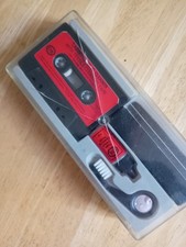 Vintage C&A Cassette Head Cleaning Kit Record Cleaner with Box Cleaning Fluid