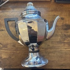 Vintage Bullpit & Son Swan Coffee Percolator UNTESTED  Decorative