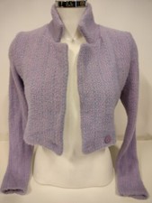 Zara Lilic Purple Crop Jacket