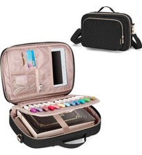 Bible Cover Case, Bible Carrying Case with Handle and Detachable Shoulder Strap