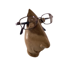 NEVER LOSE YOUR SPECS Reading Glasses Holder Stand Wooden Sunglasses Display