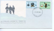 AUSTRALIA ANT TER 1984 The 75th Anniversary of the Magnetic Pole Expedit FDC2591