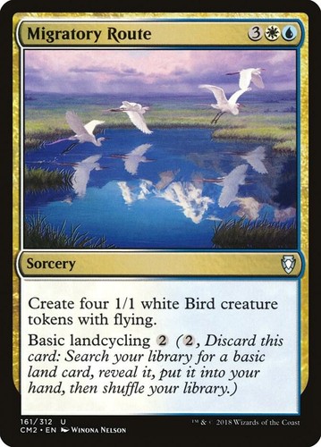 Migratory route 161 - migratory, u