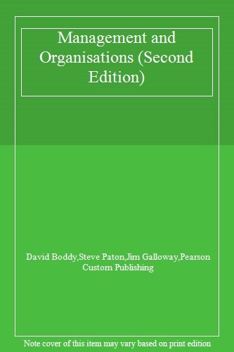 Management and organisations - management,