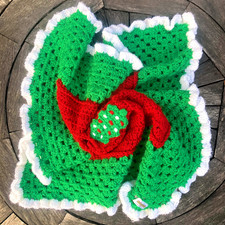 Handmade 23 x 23” Crochet