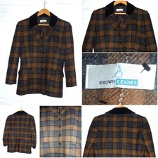 BROWN LEADER EQUESTRIAN WOOL