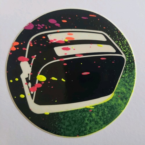 Toasters green sprayed vinyl - green,