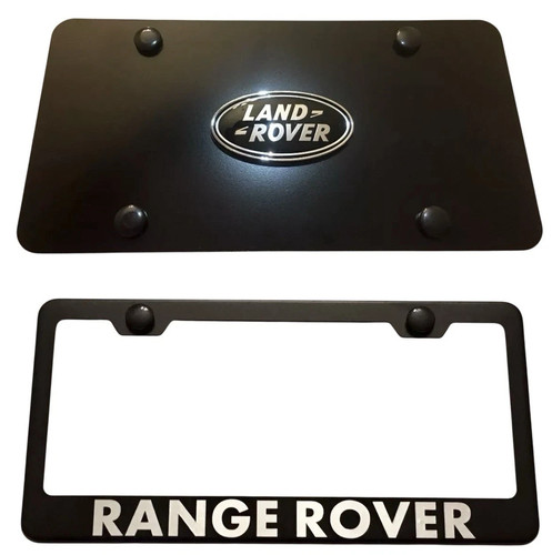 Range rover black front - range,