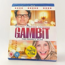 Gambit Blu-ray 2013 Brand New Sealed With Slipcover Cameron Diaz