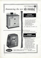 Original 1957 advert for ESSE