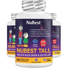 NuBest Tall Kids 60 Chewable