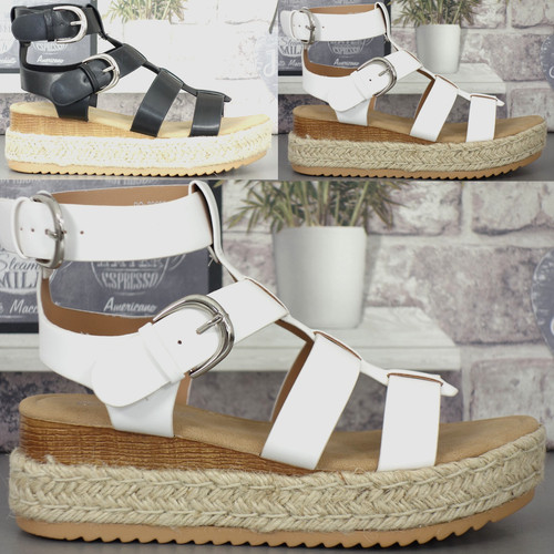 Gladiator mid wedge sandals - gladiator,