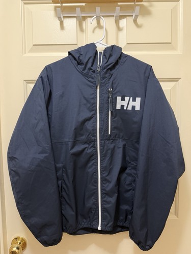 Helly hansen navy rain jacket - helly,