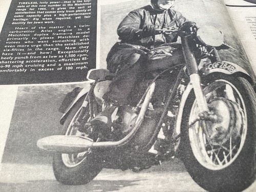 Matchless g15 motorcycle - g15,