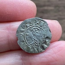 CRUSADER STATE. ANTIOCH. BOHEMOND III (1163-1201) SILVER DENIER.