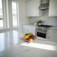 Chrome Fruit Basket Square