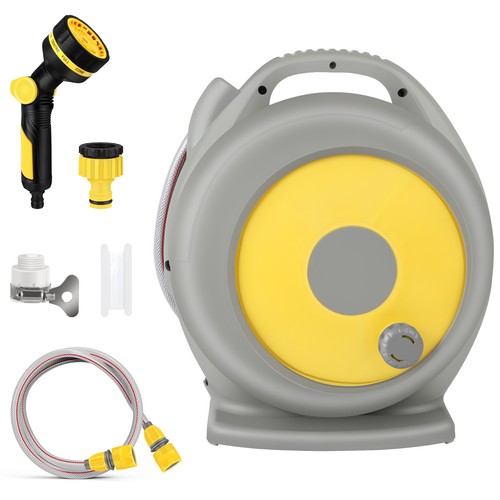 Retractable garden hose reel - retractable,