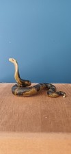 Green Coloured Snake Figurine Ornament