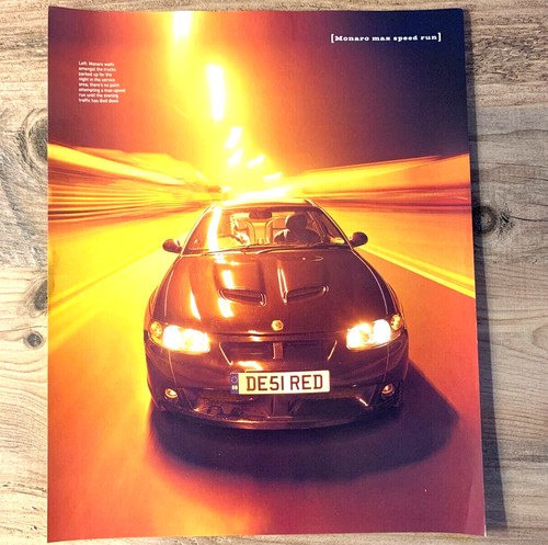 Vauxhall monaro top speed run - monaro,