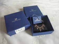 Swarovski Rose Gold Plated & Clear Crystal Funk Necklace Pendant BNWT 5241273