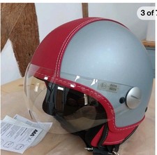PIAGGIO COPTER  HELMET- SILVER