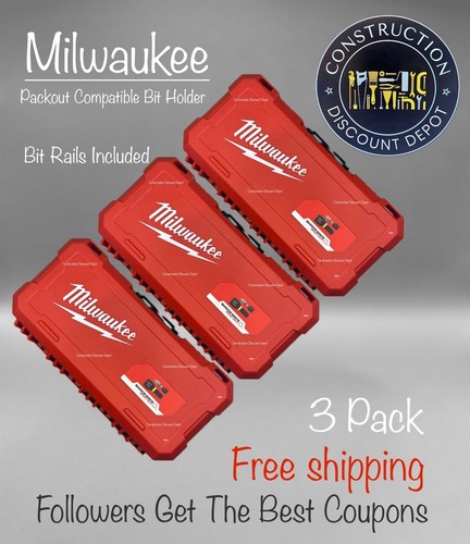 Pack milwaukee shockwave bit - 3,