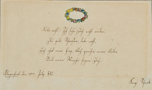 Letter with paper - , application