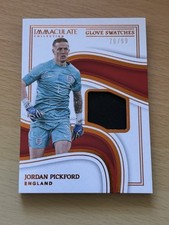 2023-24 Panini Soccer Glove Swatches England Jordan Pickford /99