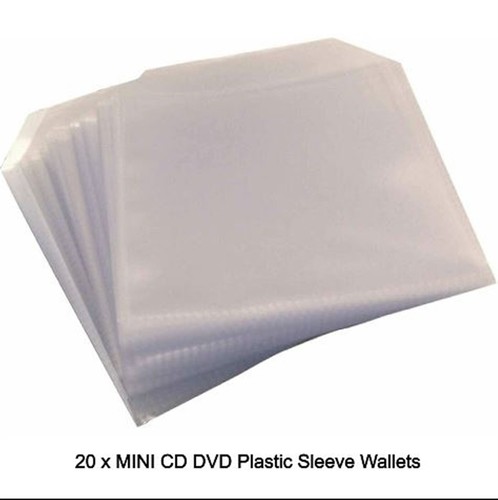 Mini clear soft plastic - clear,